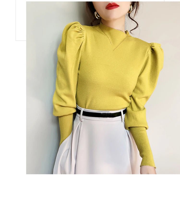 Turtleneck sweater fallAzizaK