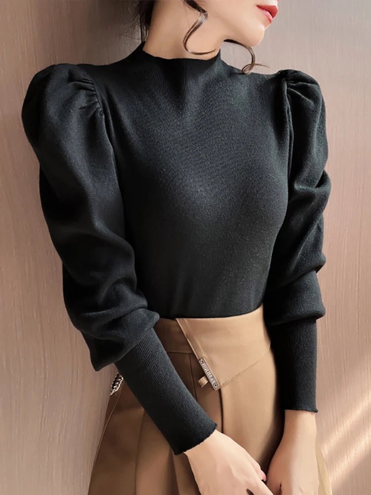 Turtleneck sweater fallAzizaK