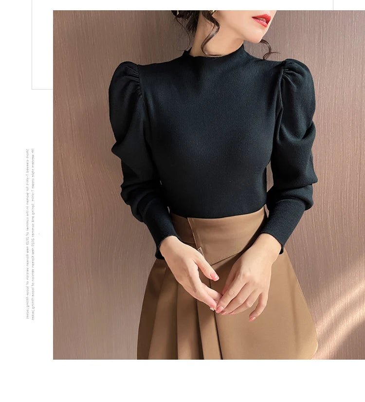 Turtleneck sweater fallAzizaK