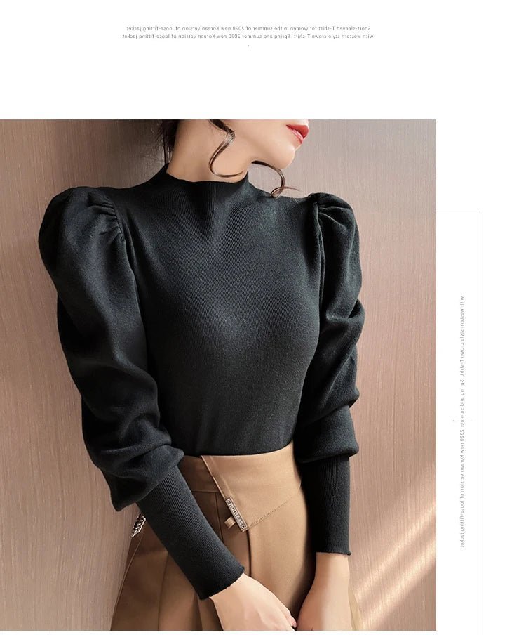 Turtleneck sweater fallAzizaK