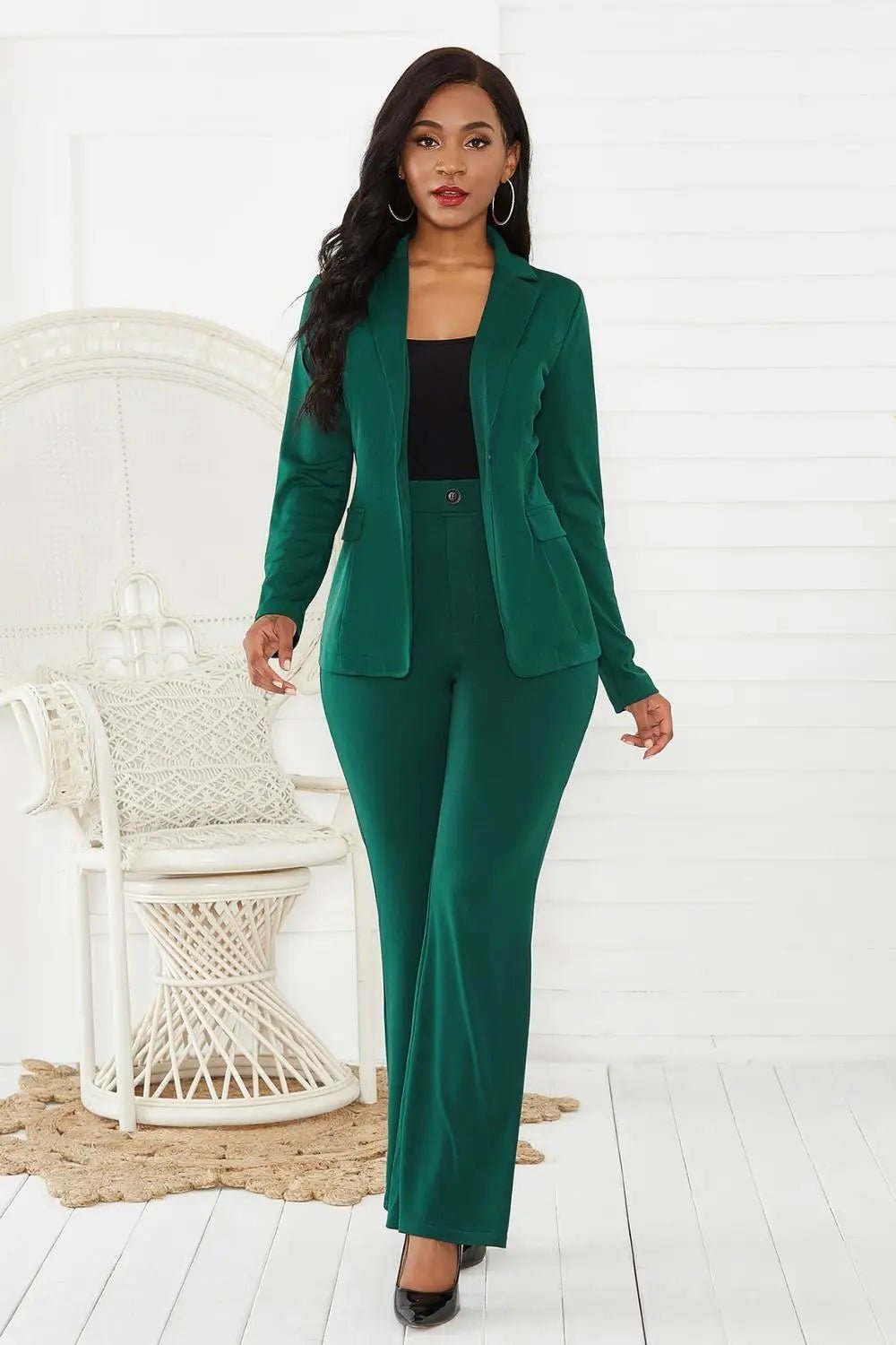 Two Piece Office Suit SetAzizaK