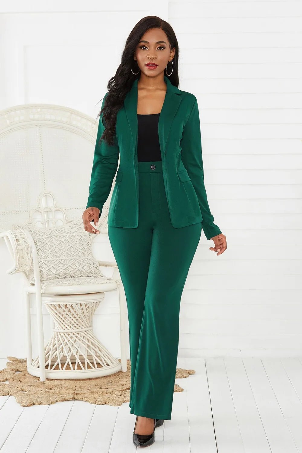 Two Piece Office Suit SetAzizaK
