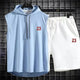 🔥 Unisex 2 - Piece Sports Set – Casual T-Shirt & Shorts | Summer Fashion TracksuitAzizaK