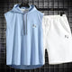 🔥 Unisex 2 - Piece Sports Set – Casual T-Shirt & Shorts | Summer Fashion TracksuitAzizaK