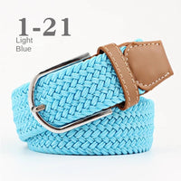 Unisex colorful canvas belt 107/120 cmAzizaK