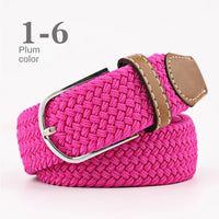 Unisex colorful canvas belt 107/120 cmAzizaK