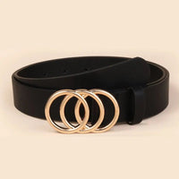 Versatile leather belt for womenAzizaK