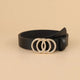 Versatile leather belt for womenAzizaK