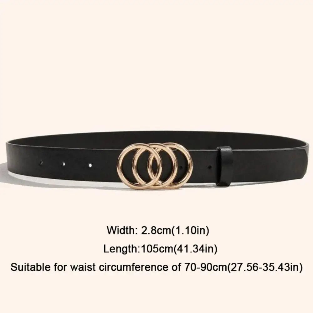 Versatile leather belt for womenAzizaK