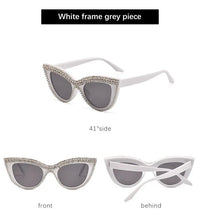 Vintage Cat Eye Sunglasses with RhinestonesAzizaK