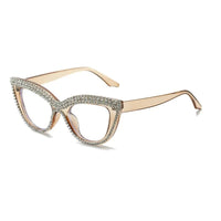 Vintage Cat Eye Sunglasses with RhinestonesAzizaK