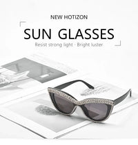 Vintage Cat Eye Sunglasses with RhinestonesAzizaK