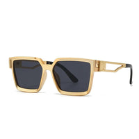 Vintage Fashion Gold Square Sunglasses Luxury Brand Classic DesignAzizaK