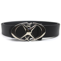 Vintage faux leather belt, punk styleAzizaK
