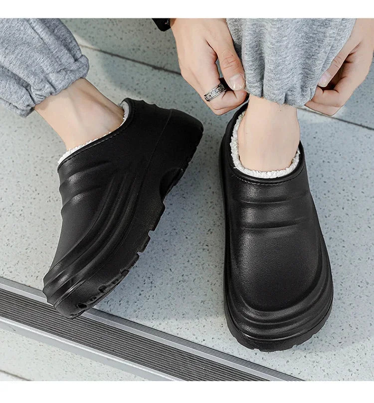 warm and waterproof winter shoes for homeAzizaK