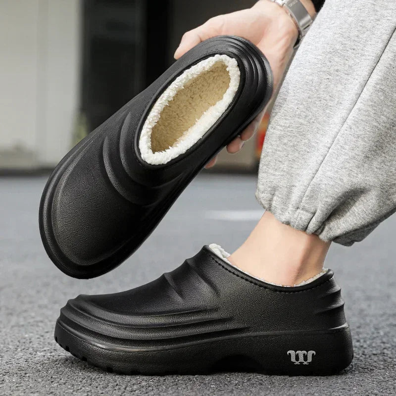 warm and waterproof winter shoes for homeAzizaK