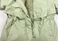 warm padded faux fur coatAzizaK