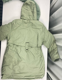 warm padded faux fur coatAzizaK