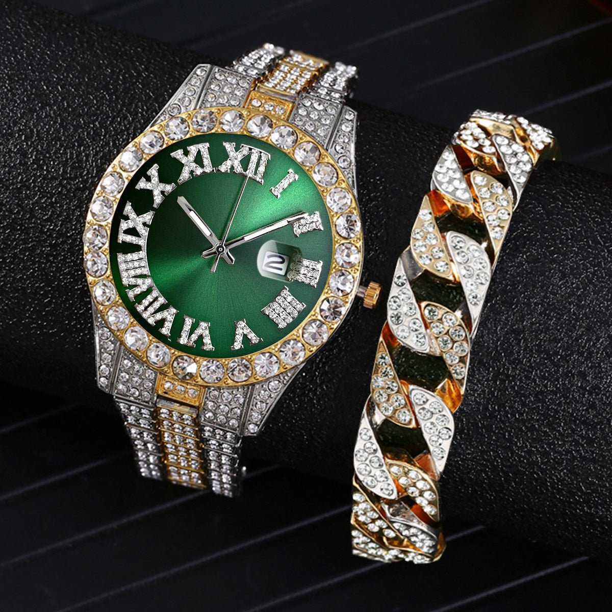 Watch Full Diamond Brand LuxuryAzizaK