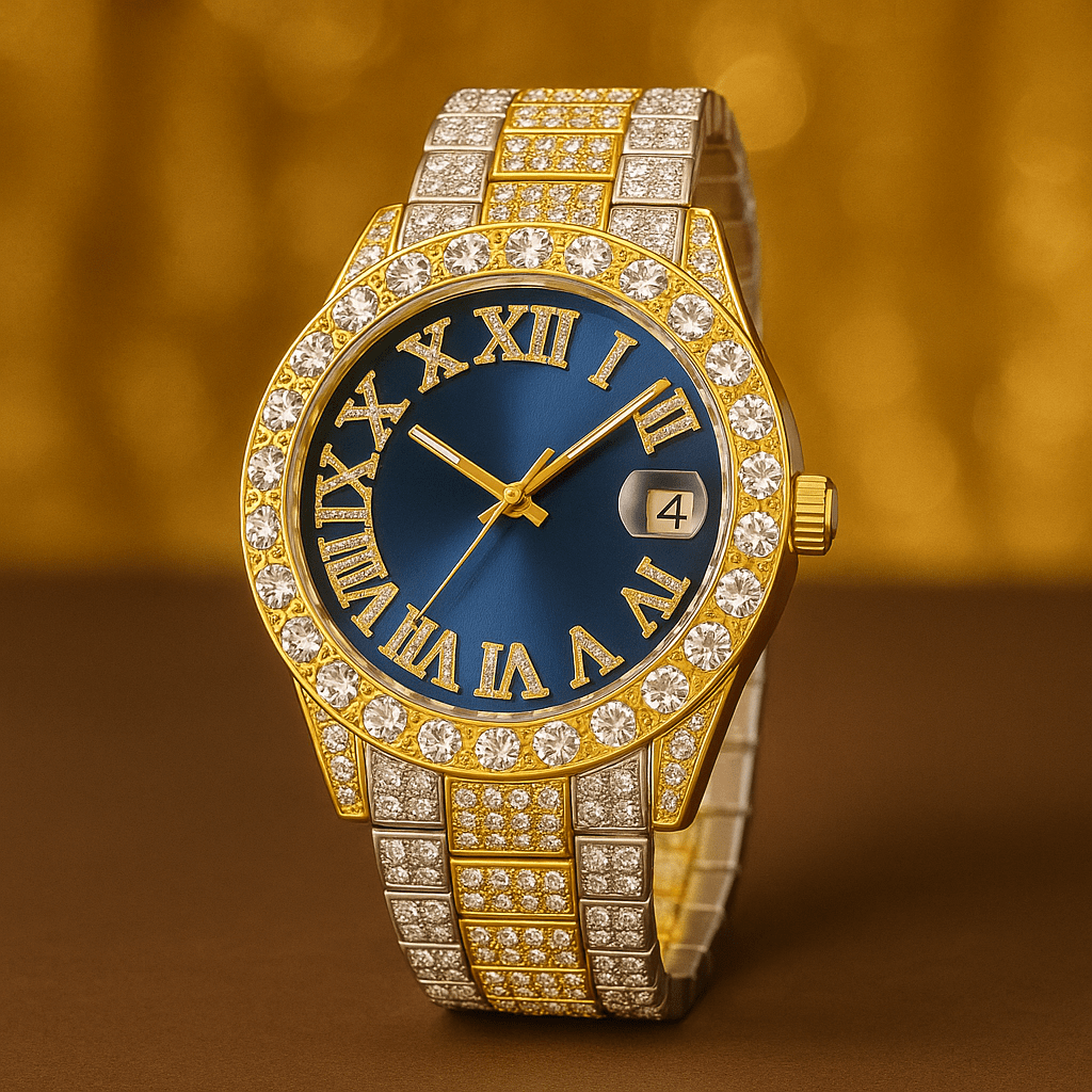 Watch Full Diamond Brand LuxuryAzizaK