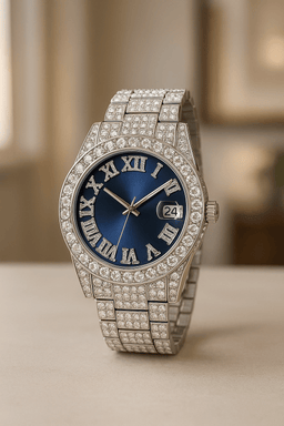 Watch Full Diamond Brand LuxuryAzizaK