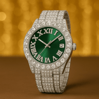 Watch Full Diamond Brand LuxuryAzizaK
