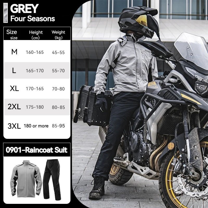 Waterproof and breathable reflective jackets and pantsAzizaK