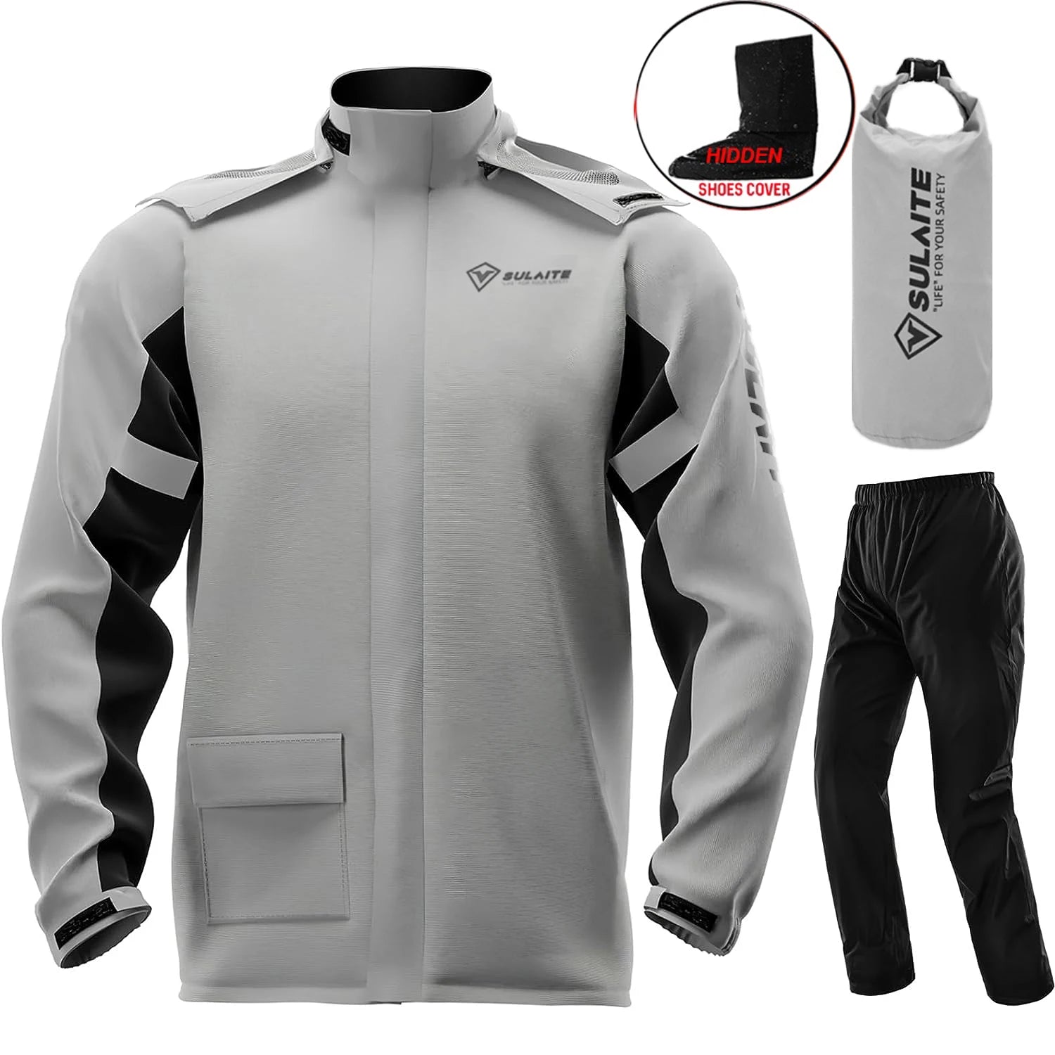 Waterproof and breathable reflective jackets and pantsAzizaK