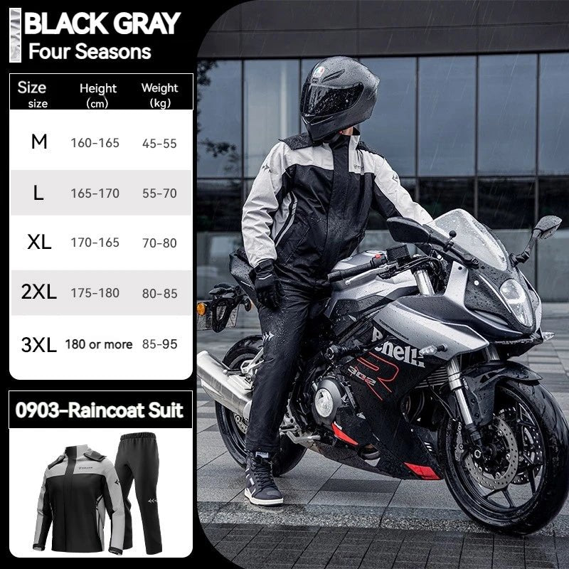 Waterproof and breathable reflective jackets and pantsAzizaK