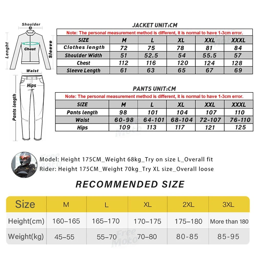 Waterproof and breathable reflective jackets and pantsAzizaK