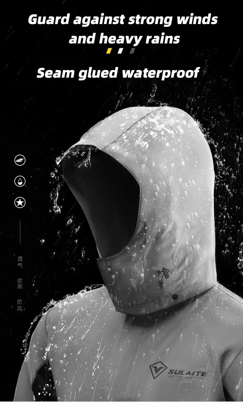 Waterproof and breathable reflective jackets and pantsAzizaK