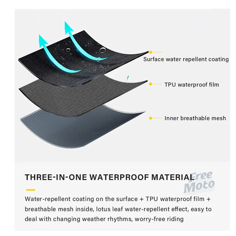 Waterproof and breathable reflective jackets and pantsAzizaK