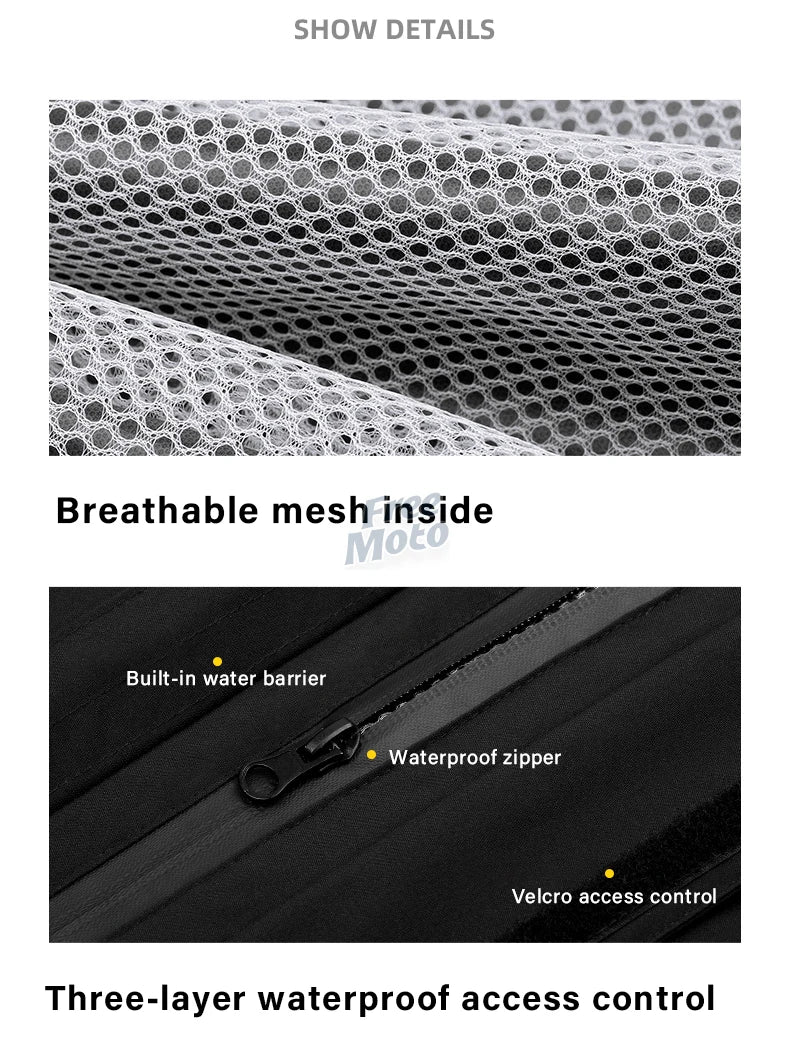 Waterproof and breathable reflective jackets and pantsAzizaK