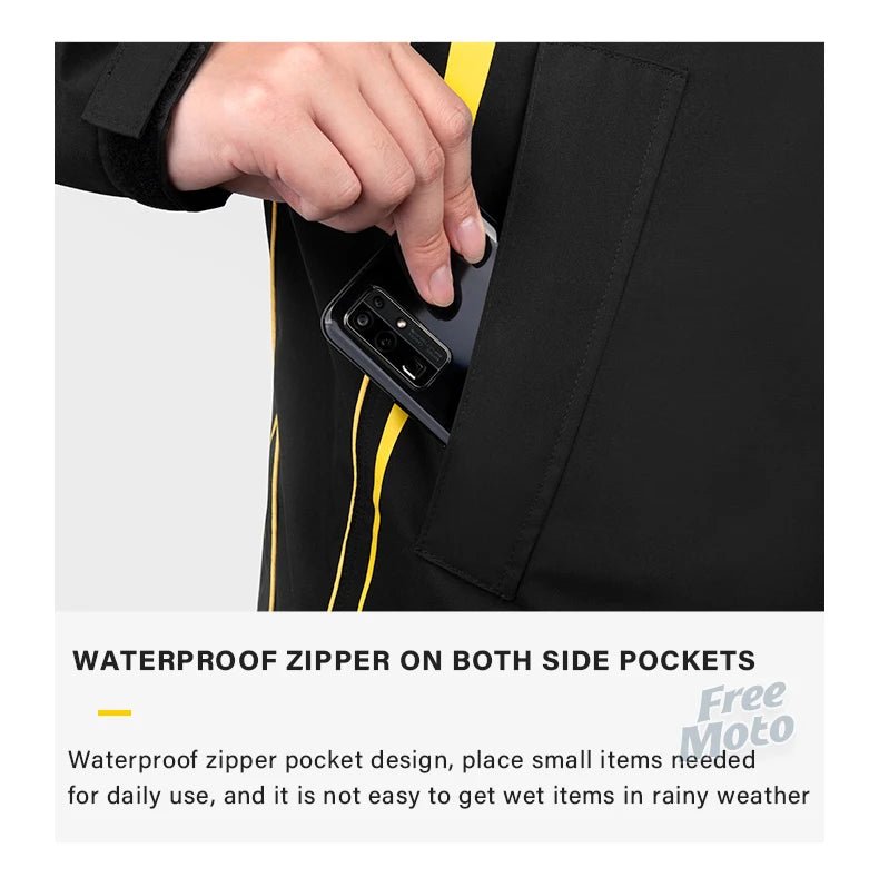 Waterproof and breathable reflective jackets and pantsAzizaK