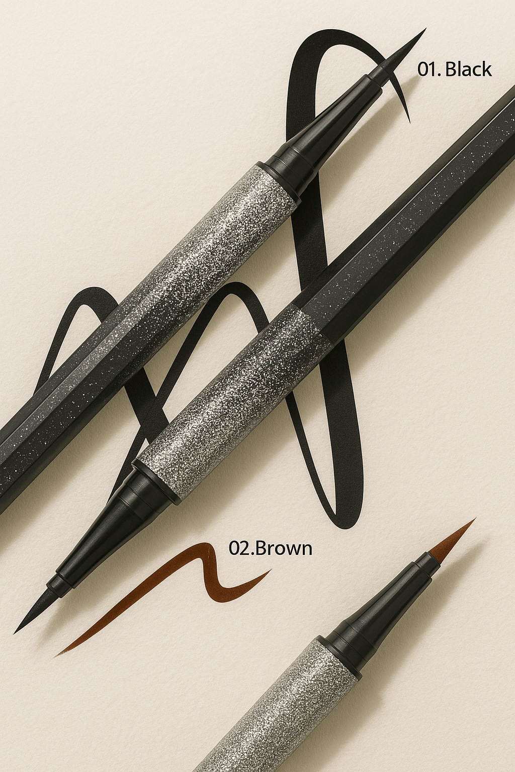 Waterproof Liquid Eyeliner Pen – Long - Lasting, Smudge - Proof & Precision TipAzizaK