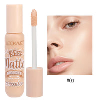 Waterproof Matte Liquid Concealer Cream Moisturizing Makeup Cover Acne Dark Circles Foundation Contouring Face ContouringAzizaK