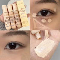 Waterproof Matte Liquid Concealer Cream Moisturizing Makeup Cover Acne Dark Circles Foundation Contouring Face ContouringAzizaK