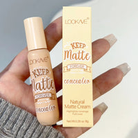 Waterproof Matte Liquid Concealer Cream Moisturizing Makeup Cover Acne Dark Circles Foundation Contouring Face ContouringAzizaK