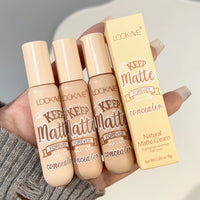 Waterproof Matte Liquid Concealer Cream Moisturizing Makeup Cover Acne Dark Circles Foundation Contouring Face ContouringAzizaK