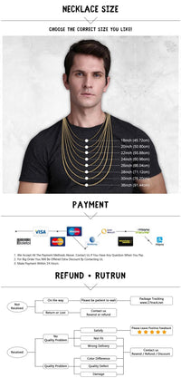 Whistle Vintage Long Men NecklacesAzizaK