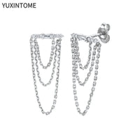 White crystal earrings (925)AzizaK