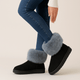 Winter boots with fleece fur trimAzizaK
