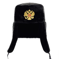 Winter Hat Faux Rabbit Fur EarpieceAzizaK