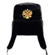 Winter Hat Faux Rabbit Fur EarpieceAzizaK