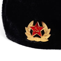Winter Hat Faux Rabbit Fur EarpieceAzizaK