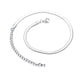 Women’s Necklace 3 - 5mm Steel SilverAzizaK