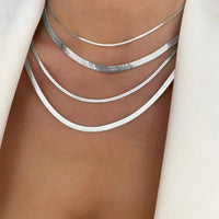 Women’s Necklace 3 - 5mm Steel SilverAzizaK
