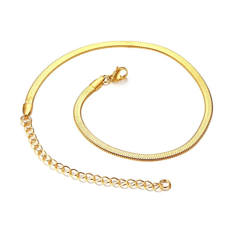 Women’s Necklace 3 - 5mm Steel SilverAzizaK