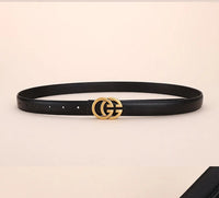 Women’s PU Leather Belt With Moon Temperament ButtonAzizaK