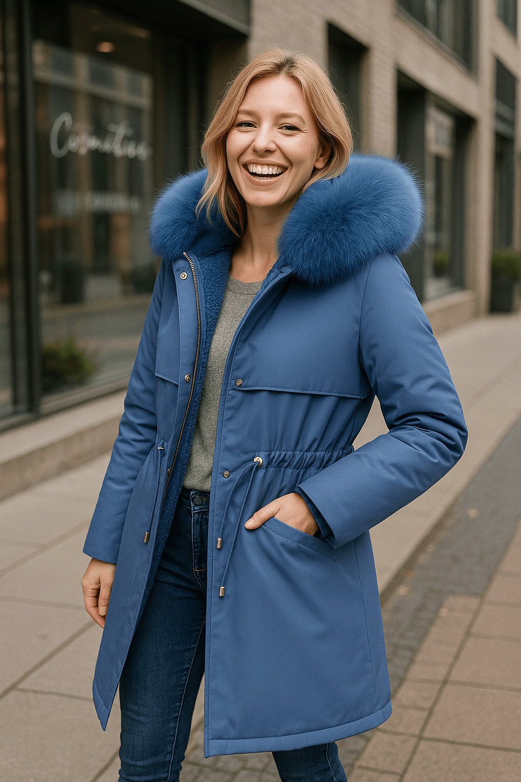 Wool Lined CoatAzizaK